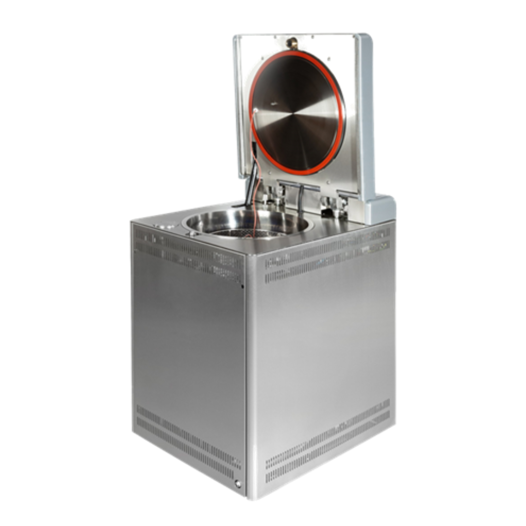 HMC autoclaven, verticale autoclaaf, HS-serie, laboratoriumautoclaaf, sterilisatieapparatuur, laboratorium sterilisatie, stoomsterilisatie, vacuümfunctie, tegendrukfunctie, fast cooling, roestvrijstalen autoclaaf, AISI 316L, autoclaaf 60 liter, autoclaaf
